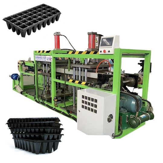 Machine voor het maken van zaaimachines voor kwekerijen