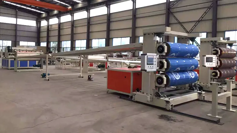 PLA afbreekbare plastic vel extrusiemachine