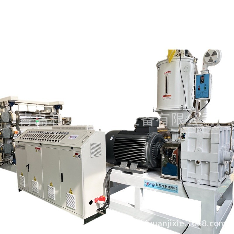 Extruderapparatuur van zacht PVC met antislipplaten
