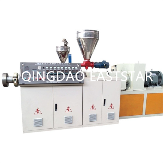 Extruderapparatuur voor stijve PVC-platen