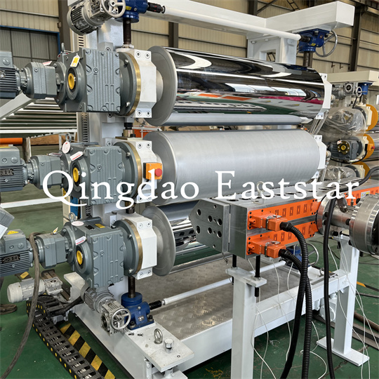 Blad Kalenderapparatuur met drie rollen