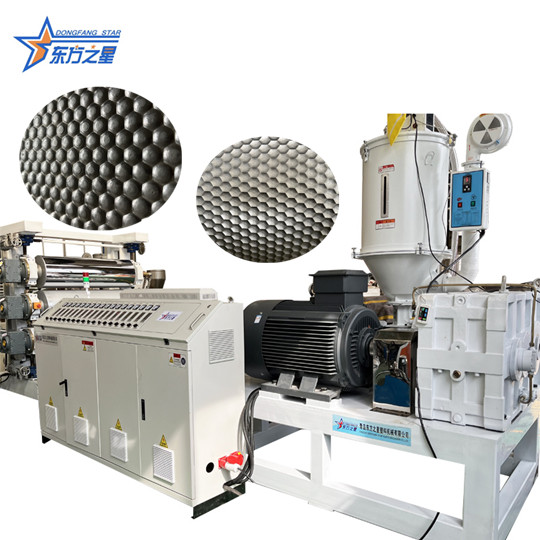 Zachte PVC-bladextrudermachine Schildpadpatroonmachine